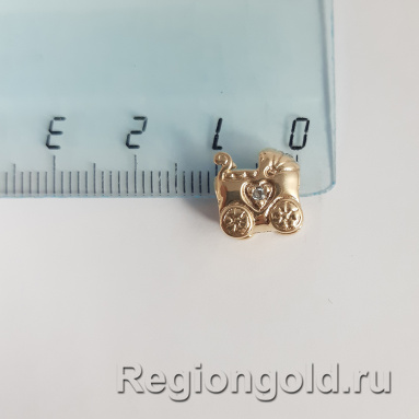Подвеска "PANDORA" из золота с топазами - Ювелирный магазин Регионголд - 383-5399526