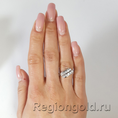 Кольцо из золота с бриллиантами - Ювелирный магазин Регионголд - 383-5399286
