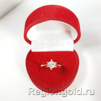Кольцо из золота с бриллиантом - Ювелирный магазин Регионголд - 383-5399303