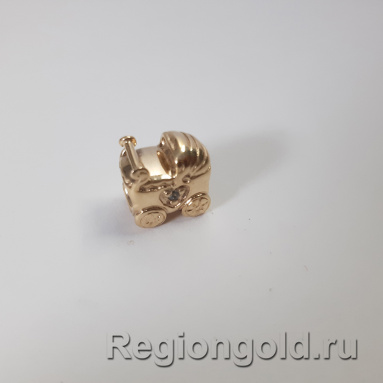Подвеска "PANDORA" из золота с топазами - Ювелирный магазин Регионголд - 383-5399527
