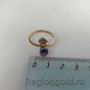 Кольцо СССР из золота с александритом - Ювелирный магазин Регионголд - 383-5399319