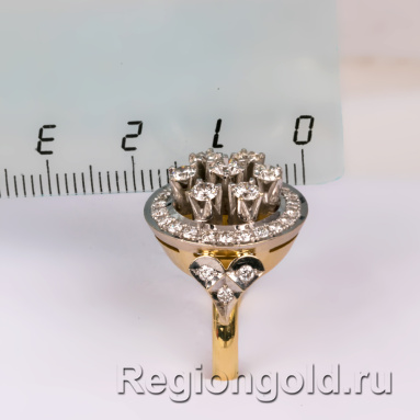 Кольцо из золота с бриллиантами - Ювелирный магазин Регионголд - 383-5399434