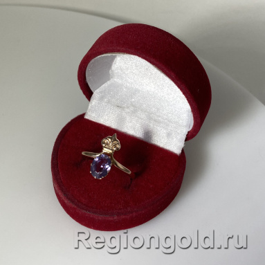 Кольцо СССР из золота с александритом - Ювелирный магазин Регионголд - 383-5399318